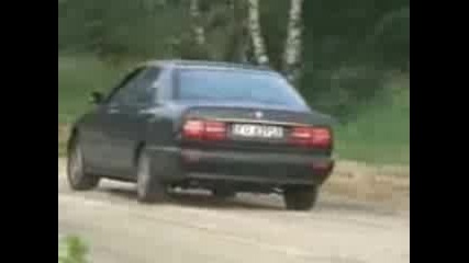 lancia kappa handbrake turn