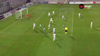 Лудогорец - Жалгирис 1:1 /първо полувреме/
