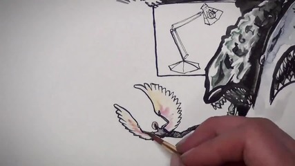 History Of Film in a Minute - A Mary Doodles Speed Drawing