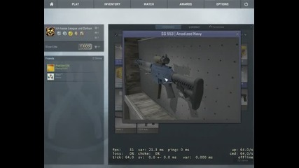 Counter Strike Globall Offensive Trade-up Contact Sg 553 Anodized Navy Ft(български)