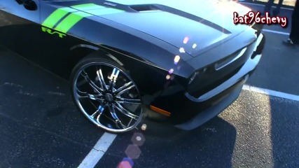 2011 Dodge Challenger R/t on 24`s 26`s