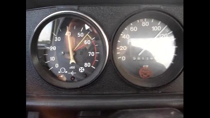 Руска машина - Ускорение на Москвич от 0 до 120 км/ч