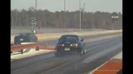 Clarks Supra Vs C6 Z06 8.7@161mph
