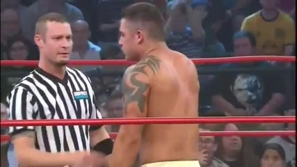 Over the Top Rope Somersault Plancha - Jesse Sorensen