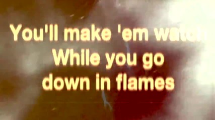 Blue Stahli - Down In Flames (official Lyric Video)
