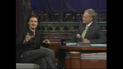Orlando Bloom Kohinterviewletterman Pt2