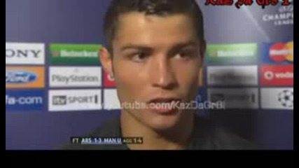 Cristiano Ronaldo Interview - 05/05/09