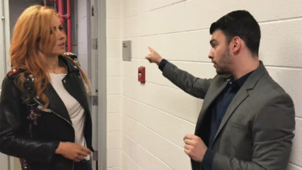 Becky Lynch gets stopped by security one week before competing on WWE Mixed Match Challenge