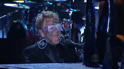 Отново Мега Изпълнение! Lady Gaga feat. Elton John - Poker Face & Speechless @ Grammy Awards H D 