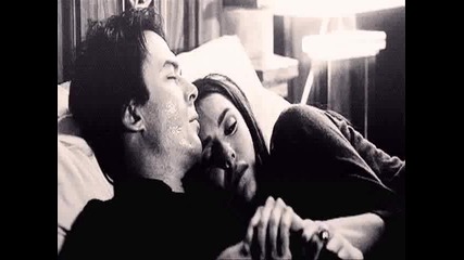 Nina Dobrev and Ian Somerhalder