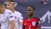 Словакия - Англия 0:0 /първо полувреме/