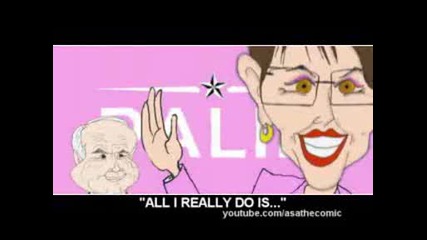 Mia Paper Planes Spoof - Trophy Vice Sarah Palin