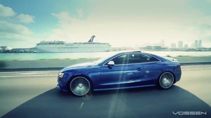 Audi Rs5 Bagged on 20 Vossen Vvs