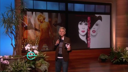 Christina Aguilera - Something's got a hold on me - live on Ellen