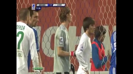 Русия Премиер Лига Сезон 2011 Шести Кръг - Динамо Москва 2:2 Анжи Махачкала