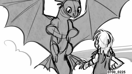 изтрита сцена: Дракони: Лош сън - Dragons Gift of the Night Fury - Deleted Scene - Bad Dream (test)