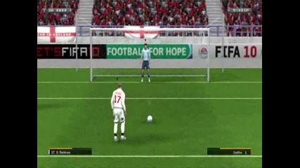 Fifa 2010 - Дузпи - Англия - Испания