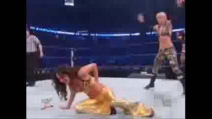 The Bella Twins Vs Victoria And Michelle Mccool