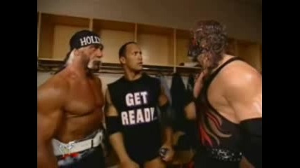 Wwe Kane , The Rock & Hulk Hogan