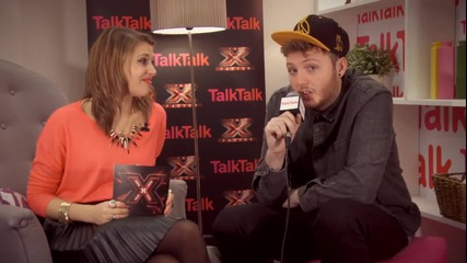 Pips Interviews James Arthur - Backstage with Talktalk - The X Factor Uk 2012