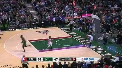 Hawks vs. Bucks _ Game Recap _ Nba 2012-13 Season Feb 23, 2013