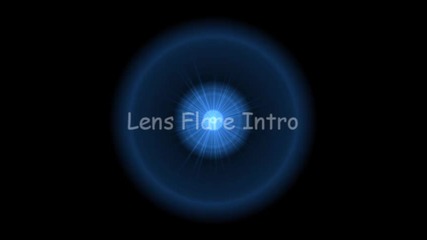 Lens Flare Intro 