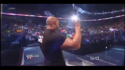 The Rock Returns To Wwe Raw After Wrestlemania 28 02.04.2012 Part 2
