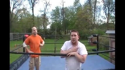 Shoulder Tackle - How to do a Pro Wrestling Shoulder Tackle