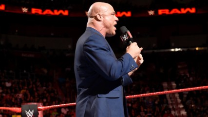 Kurt Angle reveals the rules for the first-ever Women's Royal Rumble Match: Raw, Jan. 1, 2018