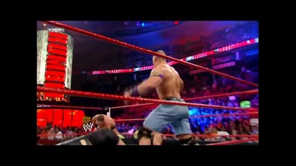 One Hand Bulldog - John Cena Royal Rumble 2011