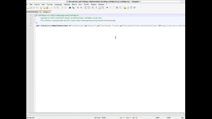 Уеб Разработване уроци - Javascript - Добавяне на Flash файл в сайт използвайки Swfobject 2.0