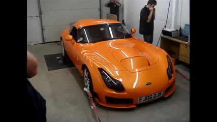 Tvr Sagaris on Dyno Power Run 