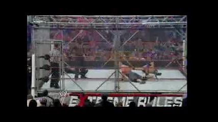 #43 Wwe Extreme Rules 2011 - Miz vs John Morrison vs John Cena ( Wwe Championship Steel Cage Match )