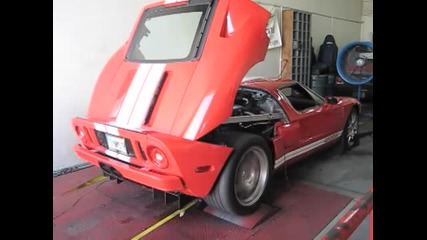 2005 Ford Gt Pulley and Tune on the Dyno 