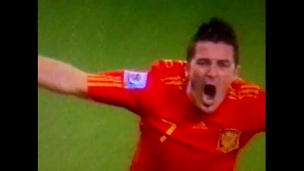 Испания Португалия голът на David Villa