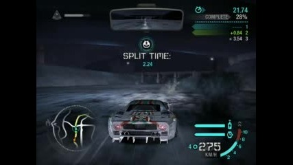 Nfs Carbon : Ford Gt Top Speed - 462 Km/h