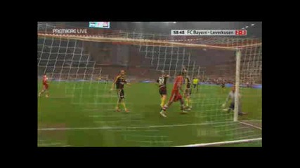 Байерн Мюнхен 3:0 Байер Леверкузен( Рибери)