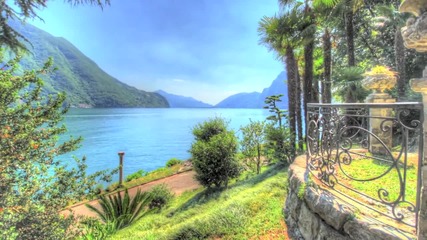 Lugano Switzerland Hdr Time Lapse