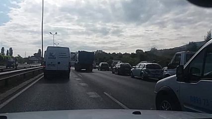Верижна катастрофа между "Бояна" и "Драгалевци"
