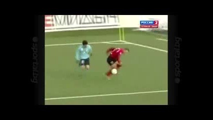Георги Пеев с гол за Амкар при победата на своя тим с 2:1 срещу Криля Советов