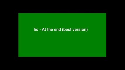 Iio - At The End