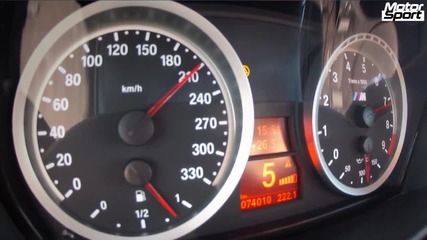 Bmw M3 E92 G-power 0-280 km/h