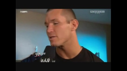 Randy Orton Backstage - 15-03-10
