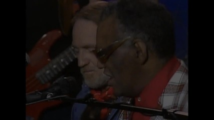 Ray Charles & Willie Nelson - Seven Spanish Angels (lyrics)