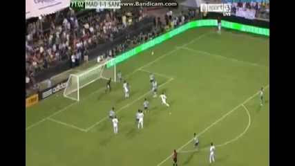 Real Madrid 2-1 Santos Laguna Khedira Goal 06.08.2012