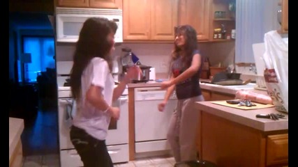My girls all grown up dancing bachata