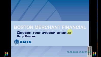 Дневен технически анализ