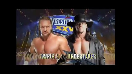 Wwe Wrestlemania 27 Undertaker vs Triple H 