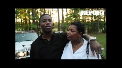 Gucci Mane и неговата майка [ The Raw Report - Gucci Mane Dvd 2010 ]