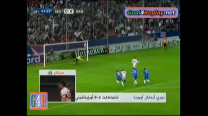 09.12.09 Севиля 1:0 Рейнджърс Кануте Гол